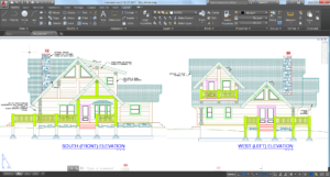 autocad lt 2017 screenshot house
