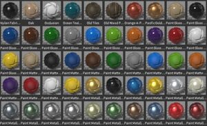 zw3d Choix des matériaux