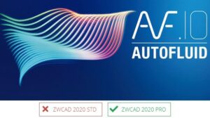 zwcad app autofluid